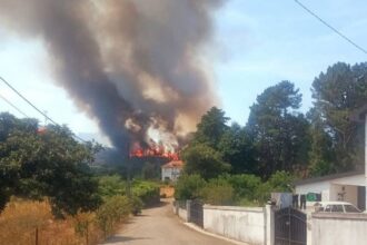 Incendio moncao