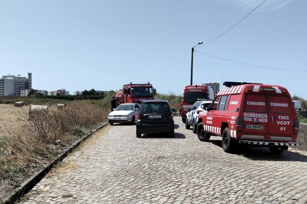 povoa de varzim fogo