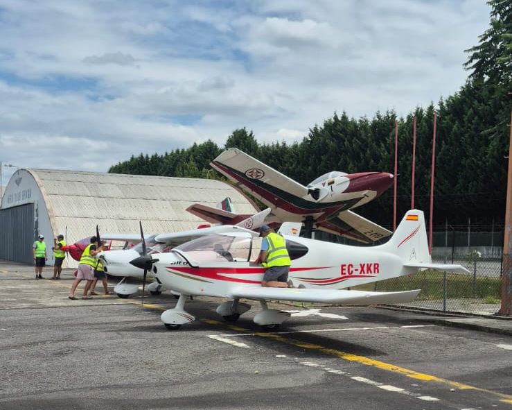 "Vuelta Ibérica" está em Braga numa aventura aérea que atravessa Portugal e Espanha volta iberica ultraleves braga - 1