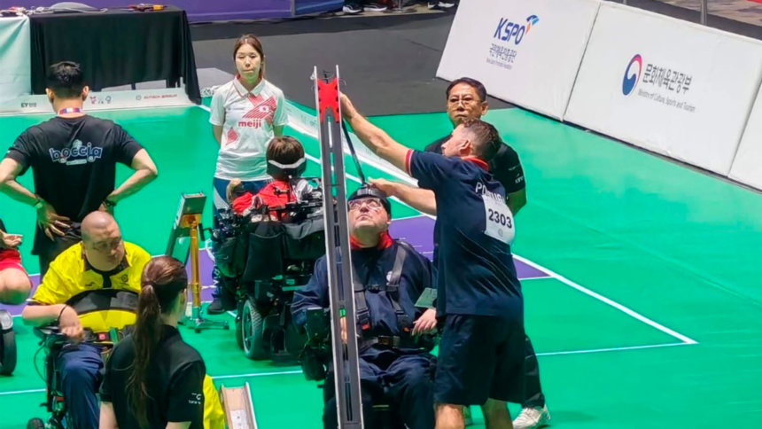Atletismo Jose Abilio Goncalves atinge os quartos de final no Campeonato do Mundo de Boccia