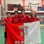 Badminton SC Braga alcanca o 4.o lugar no Campeonato Nacional de Equipas Nao Seniores de Badminton