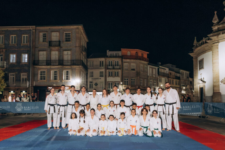 Barcelos Gil Vicente FC AKASB integra programa da Semana Europeia do Desporto com demonstracao de karate