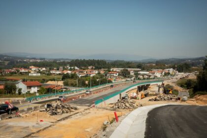 Barcelos Obras de fecho da variante à EN 103 condicionam trânsito em Rio Covo Santa Eugénia