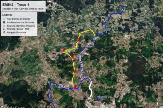 Barcelos Obras na EM543 condicionam transito e alteram percursos em oito linhas de autocarros TUBA entre Lijo e Tamel