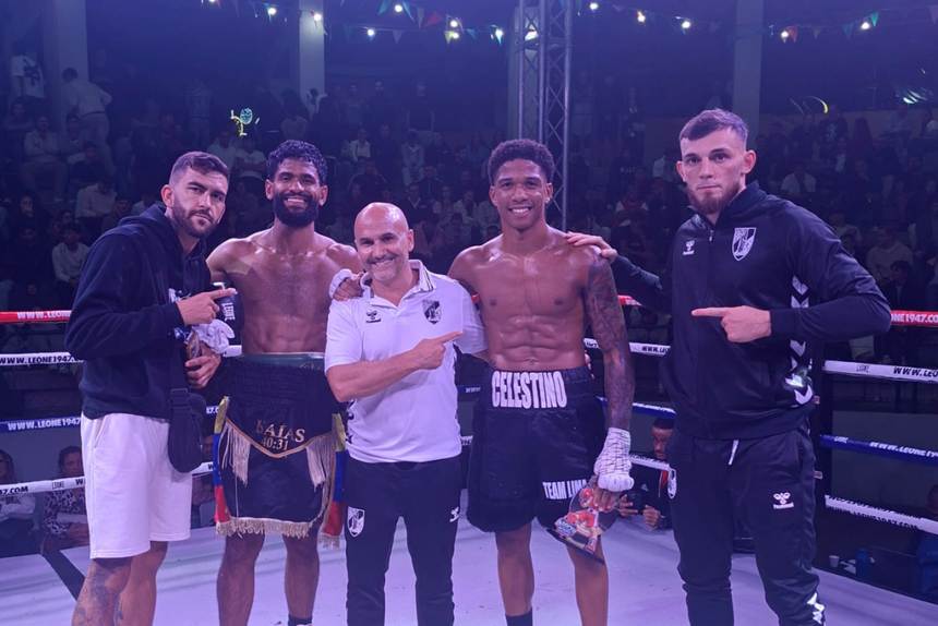 Boxe: Celestino Lima vence por KO técnico em Gondomar e soma segunda vitória como profissional Boxe Celestino Lima vence por KO técnico em Gondomar e soma segunda vitória como profissional