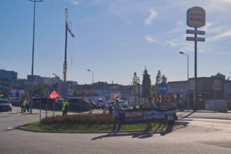 Braga Buzinao nesta quinta feira junto a Bosch e Aptiv contra a inflacao e por melhores salarios e1789665359718