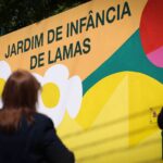 Braga Programa Descentrar cria mural participativo no Jardim de Infancia de Lamas com a comunidade escolar