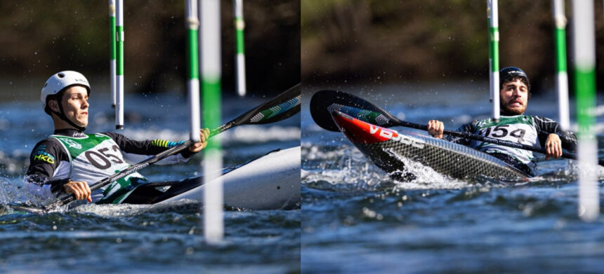 Canoagem Lucas Jacob e Frederico Alvarenga representam Portugal na etapa final da Taca do Mundo de Canoagem Slalom em Espanha