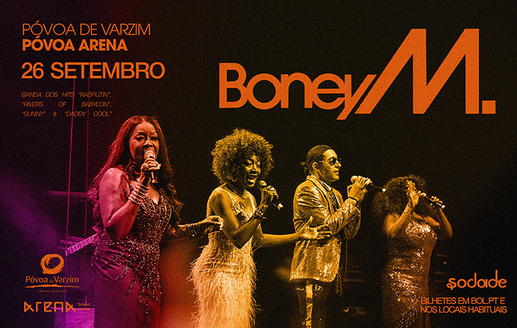 Póvoa de Varzim: Boney M. levam os grandes êxitos da era disco à Póvoa Arena Copia de Boney