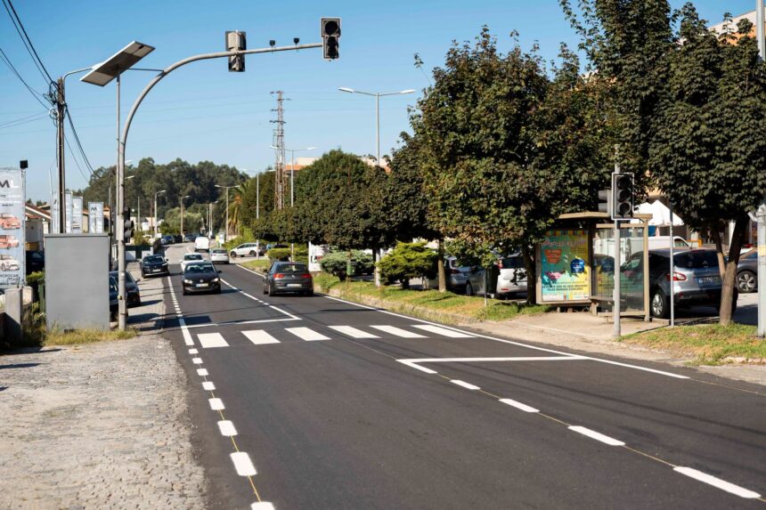 Famalicao Concluida requalificacao da Estrada Municipal 2045