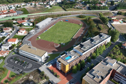 Famalicao Construcao do Centro de Atletismo entra na reta final com investimento de 8 milhoes de euros