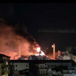 Incendio aliados porto
