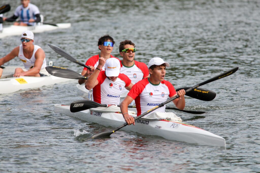 Canoagem: Portugal encerra Olympic Hopes em Bratislava com seis medalhas e prestação de destaque K2 1