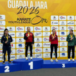 Karate Leonor Goncalves conquista medalha de ouro no Karate 1 Youth League do Mexico