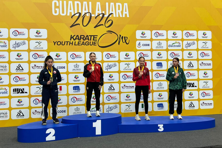 Karaté: Leonor Gonçalves conquista medalha de ouro no Karate 1 Youth League do México Karate Leonor Goncalves conquista medalha de ouro no Karate 1 Youth League do Mexico