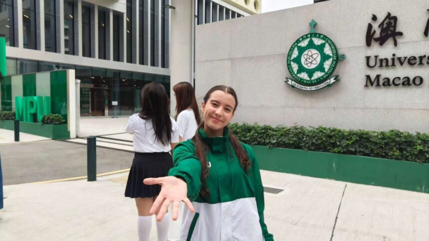 Licenciada em Gestao pela UNIPVC leva inovacao e empreendedorismo de Macau ao Equador