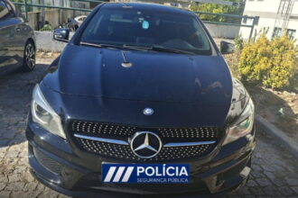 Ponte de Lima Mercedes furtado na vila minhota e recuperado pela PSP em Tomar sete meses depois