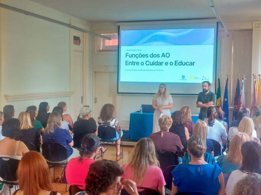 Ponte de Lima Municipio aposta na valorizacao e formacao de 46 assistentes operacionais das escolas