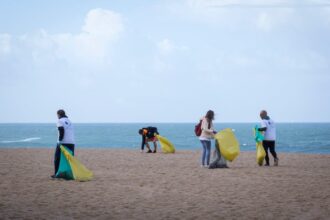 Povoa de Varzim Praia da Barranha integra monitorizacao nacional que aponta plastico como 88 do lixo marinho