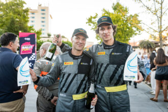 Rally Pedro Camara Jr. recupera ate ao 5.o lugar na Peugeot Rally Cup Portugal durante o Rali da Agua