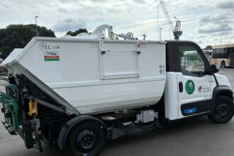 Viana SMVC investem 97 mil euros em nova viatura eletrica para recolha de biorresiduos