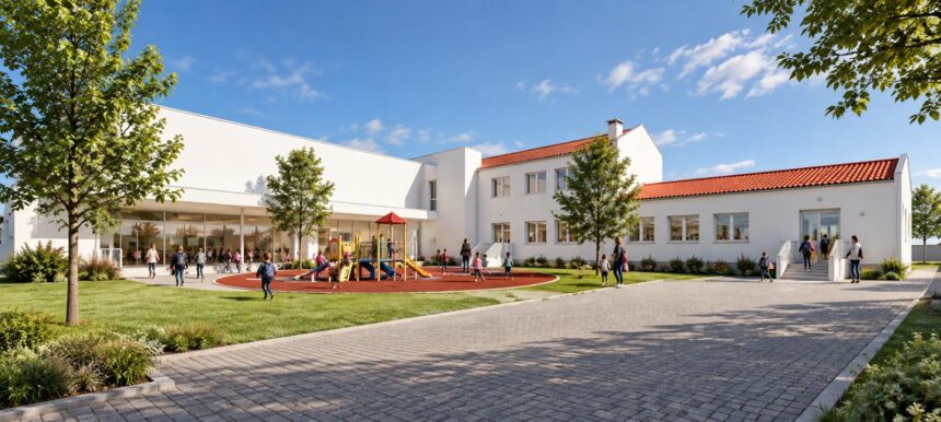Vila do Conde Investimento de 5 milhoes de euros avanca para criar o novo Centro Escolar de Guilhabreu