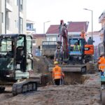 Vila do Conde Obras de requalificacao cortam transito na Rua de Sao Pedro Pescador e Rua da Alegria nas Caxinas
