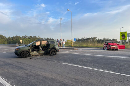 acidente no a28 esposende tres feridos graves - 2