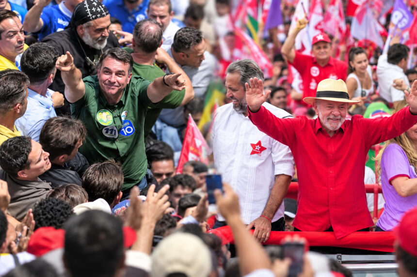 flavio bolsonaro e Lula da Silva Brasil eleicoes empate 1