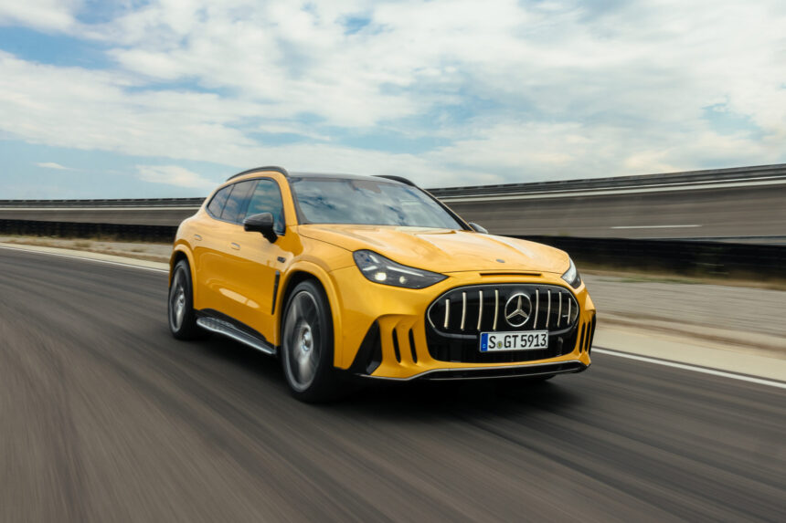 Auto Mercedes AMG lanca o seu primeiro SUV 100 eletrico desenvolvido do zero