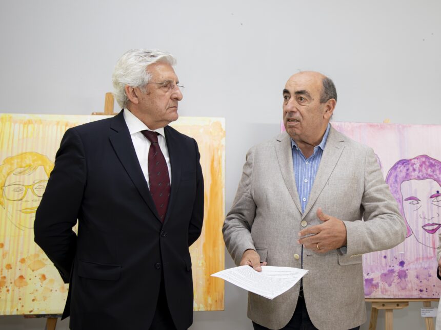 Barcelos Exposicao Igualdade em cada Traco inaugurada na Escola de Tecnologia e Gestao