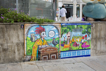 Barcelos Projeto In The Box transforma 12 caixas de eletricidade em arte urbana no centro historico