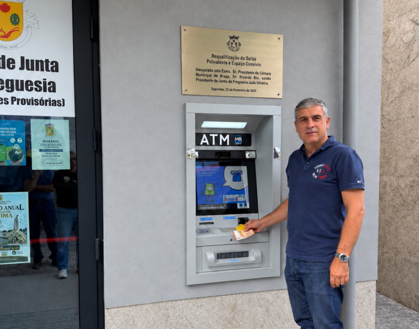 Braga Freguesia de Esporoes volta a dispor de Caixa Multibanco no edificio da Junta e1791641212858