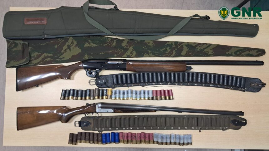 Braga: GNR detém dois homens por exercício ilícito da caça em área de proteção Braga GNR detem dois homens por exercicio ilicito da caca em area de protecao