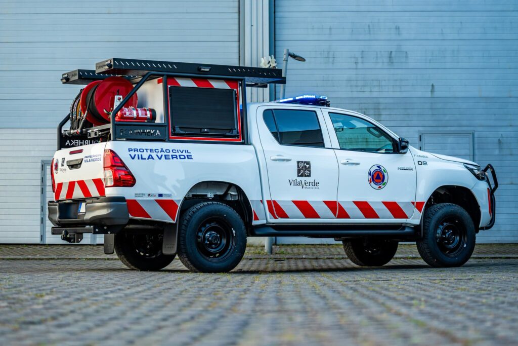 Vila Verde: Apresentação de novos veículos de proteção civil e unidade móvel social marca 171.º aniversário Carrinha Protecao Civil VVD2026 19