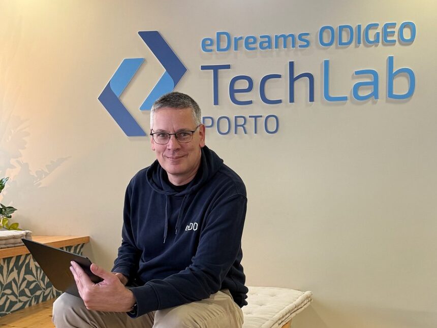 Tecnologia: eDreams ODIGEO duplica equipa no Porto Tech Hub e planeia novas contratações Carsten Bernhard. Chief Technology Officer da eDreams ODIGEO de visita ao Porto Tech Hub da eDO e1793276447971