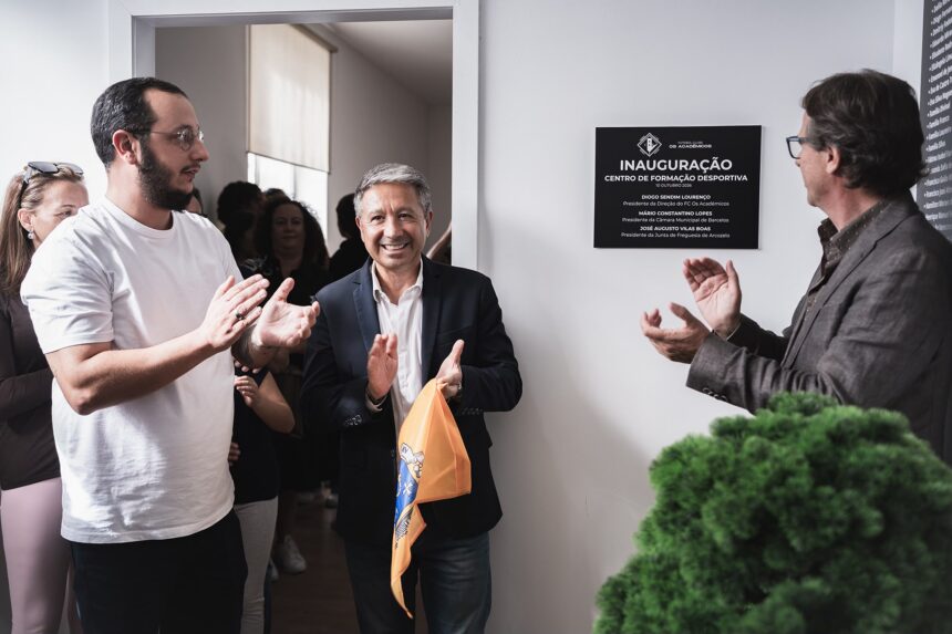 Futebol Futebol Clube Os Academicos inaugura nova sede em Arcozelo num dia historico para o clube