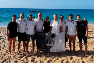 Natacao Vitoria Sport Clube sagra se vice campeao nacional no Circuito de Aguas Abertas com Joao Santos no topo do podio