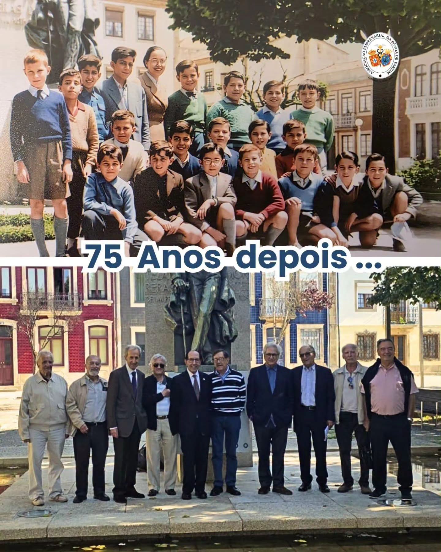 Povoa de Varzim Antigos alunos da Escola do Gremio regressam a AEPVZ para celebrar 75 anos de memorias 1