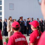 Povoa de Varzim Real Associacao de Bombeiros Voluntarios celebrou149 anos com bencao de viaturas nova Sala do Bombeiro e ginasio