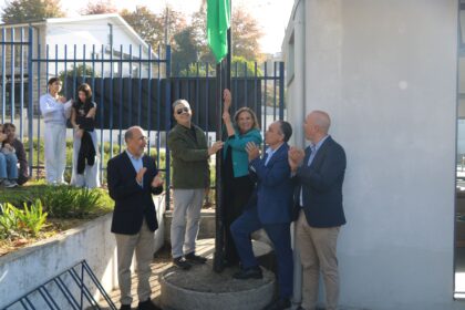 Vila Verde Escola Basica 23 de Vila Verde hasteia Bandeira Verde Eco Escola