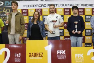 Xadrez Mestre internacional Jose Barria sagra se campeao nacional de semi rapidas