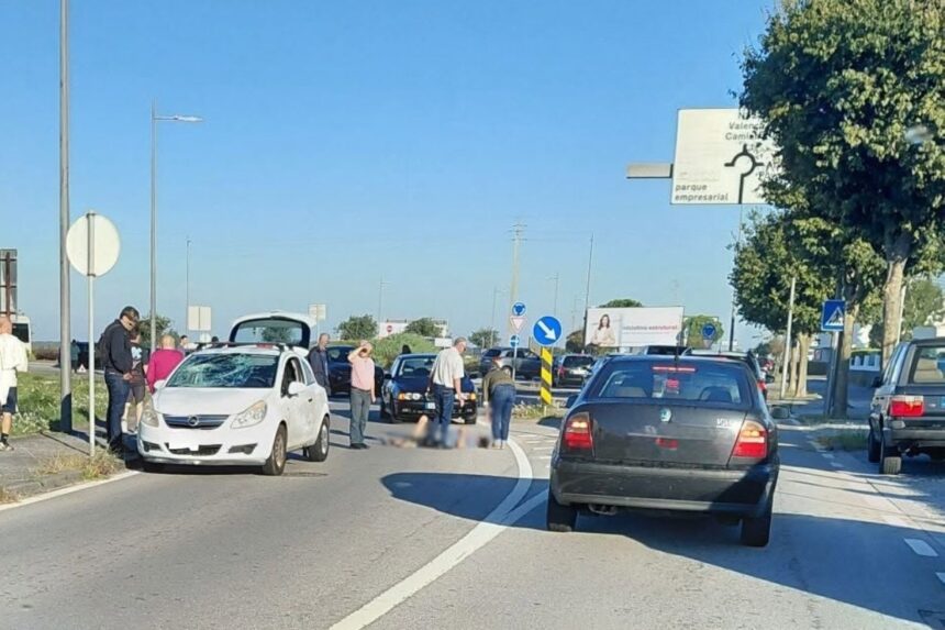 Viana: Dois peregrinos atropelados junto à Rotunda da Areosa atropelado