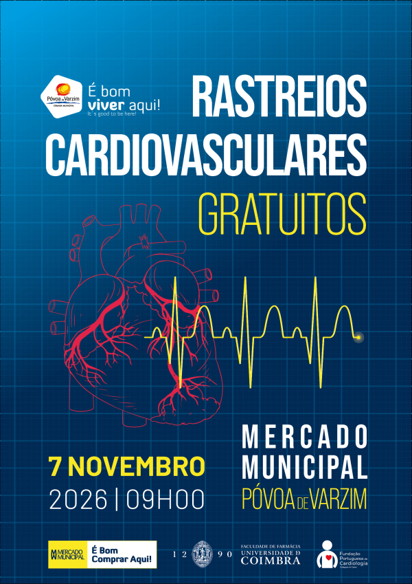 Póvoa de Varzim: Mercado Municipal acolhe rastreios cardiovasculares gratuitos no sábado rastreios cardiovasculares gratuitos 3 600x849 1